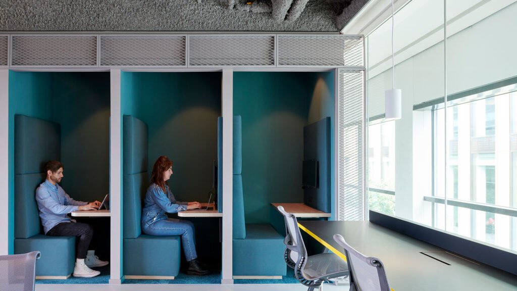 office booth